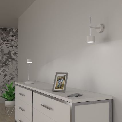 Zidna lampa ARENA 1xGX53/11W/230V bijela/sjajni krom