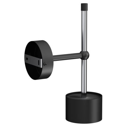 Zidna lampa ARENA 1xGX53/11W/230V crna/sjajni krom