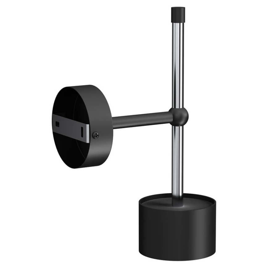 Zidna lampa ARENA 1xGX53/11W/230V crna/sjajni krom
