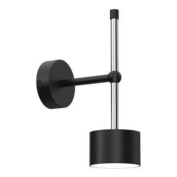 Zidna lampa ARENA 1xGX53/11W/230V crna/sjajni krom