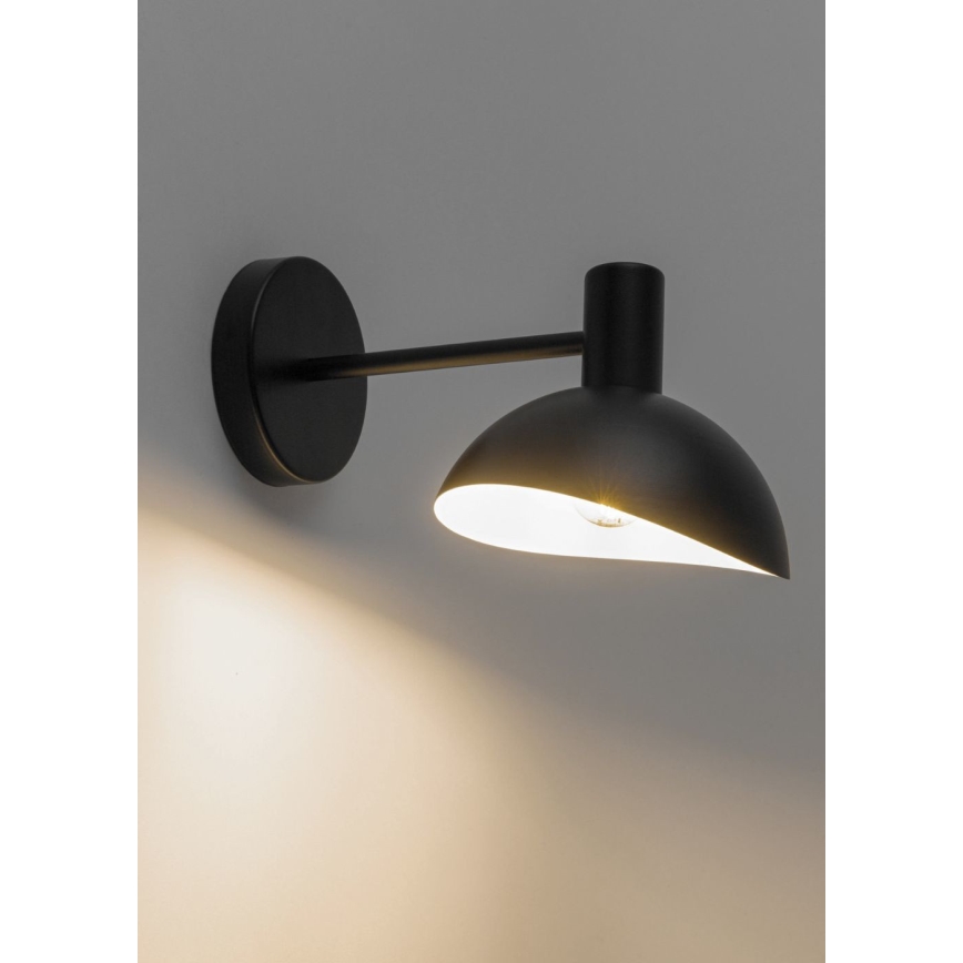 Zidna lampa ARTIS 1xE14/40W/230V crna