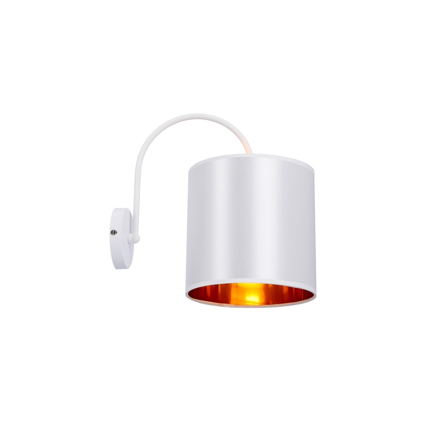 Zidna lampa ATLANTA 1xE27/40W/230V bijela