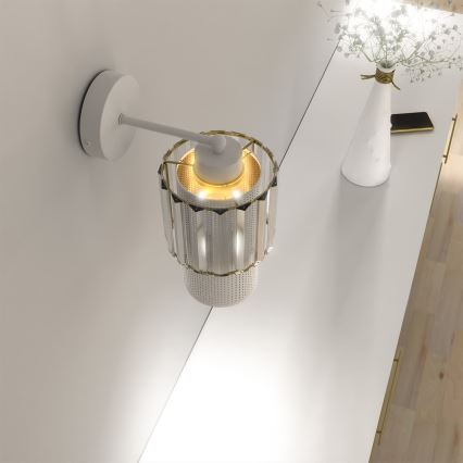 Zidna lampa BLANCO 1xE27/60W/230V bijela