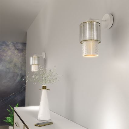 Zidna lampa BLANCO 1xE27/60W/230V bijela