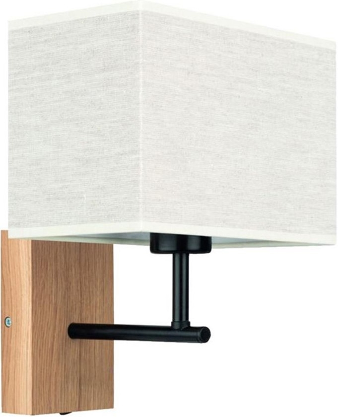 Zidna lampa BOHO 1xE27/25W/230V hrast