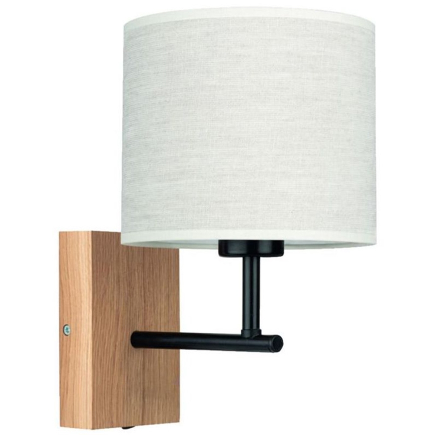 Zidna lampa BOHO 1xE27/25W/230V hrast