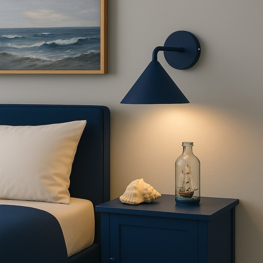 Zidna lampa CAPITAL 1xGX53/15W/230V plava