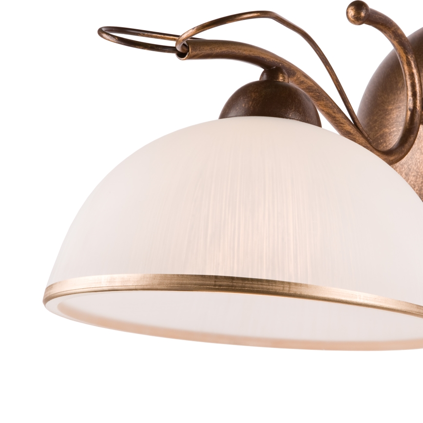 Zidna lampa COBRA 1xE27/60W/230V bronza/patina