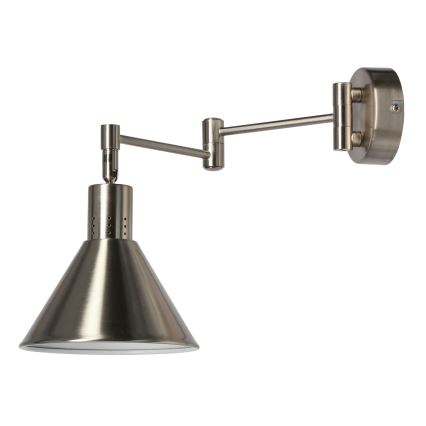 Zidna lampa COPENHAGEN 1xE14/40W/230V mat krom