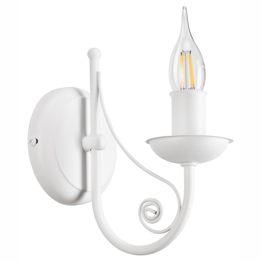 Zidna lampa DONATO 1xE14/40W/230V bijela