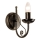 Zidna lampa DONATO 1xE14x40W/230V patina