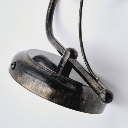 Zidna lampa DONATO 1xE14x40W/230V patina