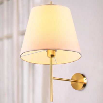 Zidna lampa ELENA 1xE27/20W/230V bijela