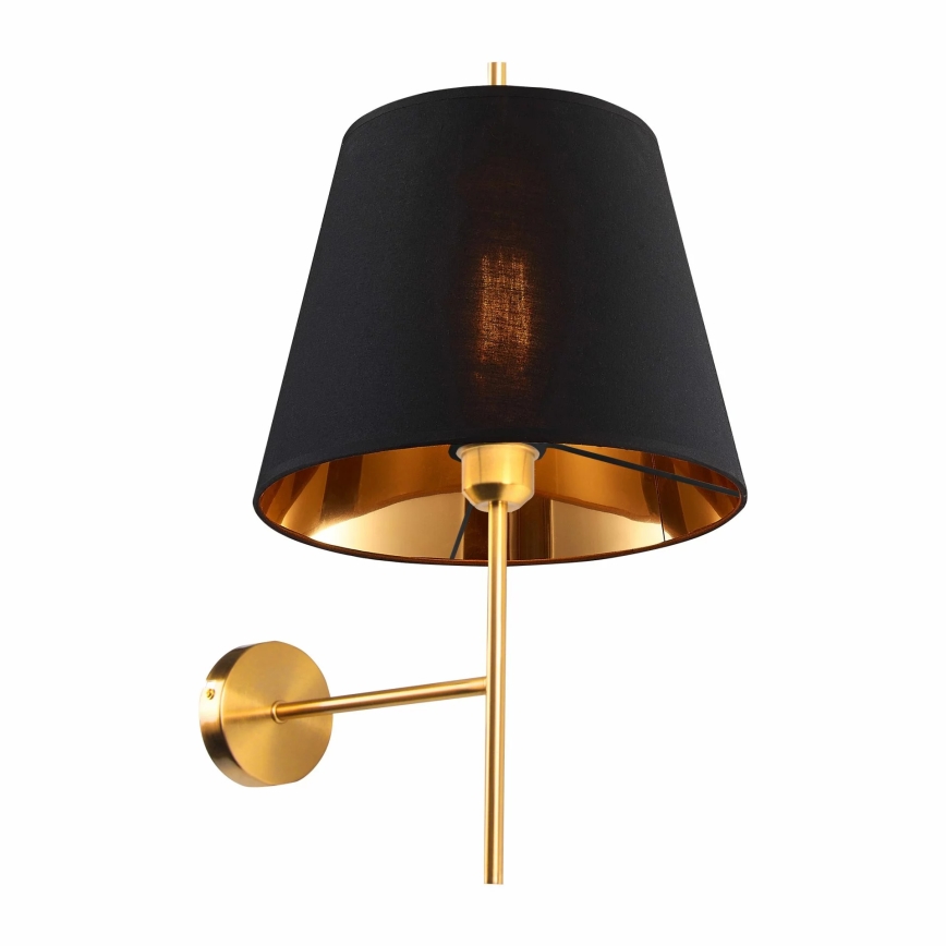 Zidna lampa ELENA 1xE27/20W/230V crna