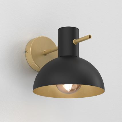 Zidna lampa ESTATE MINI 1xE27/15W/230V crna