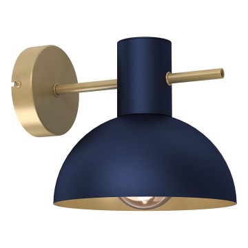 Zidna lampa ESTATE MINI 1xE27/15W/230V plava