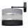 Zidna lampa HELEN 1xE27/15W/230V crna/siva/srebrna