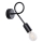 Zidna lampa LOOP 1xE27/15W/230V crna
