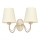 Zidna lampa MALBO 2xE27/15W/230V bež