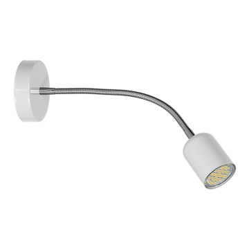 Zidna lampa MAXI 1xGU10/40W/230V bijela