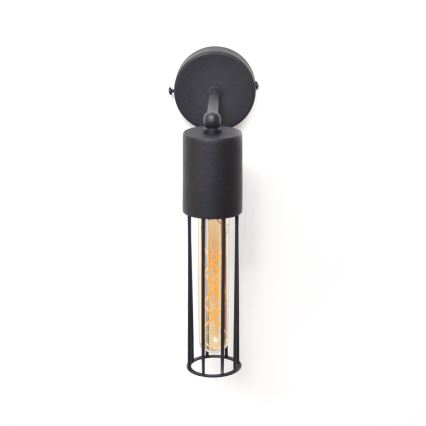 Zidna lampa MELODY 1xE27/15W/230V crna