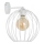 Zidna lampa MERCURE 1xE27/60W/230V bijela