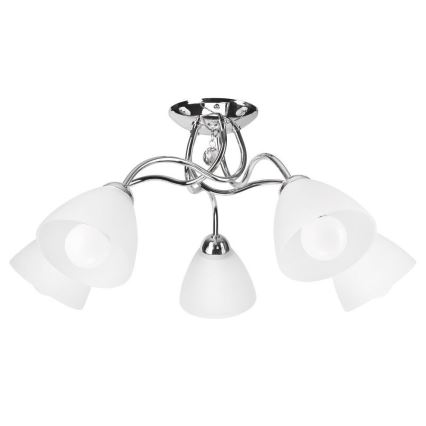 Zidna lampa MIRANDA 1xE27/60W/230V sjajni krom