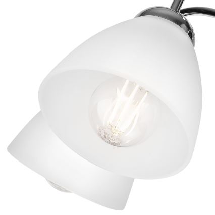 Zidna lampa MIRANDA 1xE27/60W/230V sjajni krom