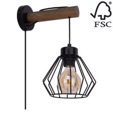 Zidna lampa MUG 1xE27/15W/230V orah – FSC certificirano
