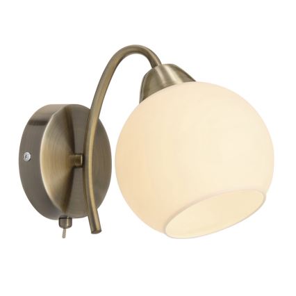 Zidna lampa NESTOR 1xE27/40W/230V mesing