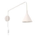 Zidna lampa NOX 1xE14/10W/230V krem
