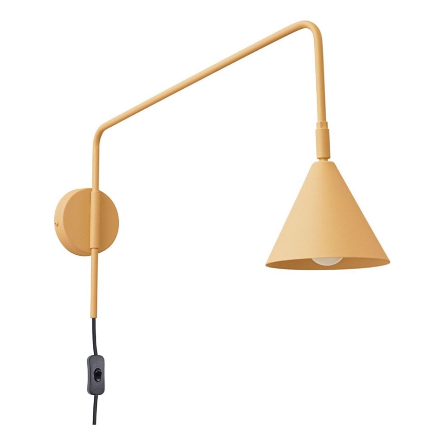 Zidna lampa NOX 1xE14/10W/230V zlatna