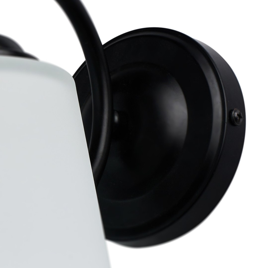 Zidna lampa PAFOS 1xE27/15W/230V crna