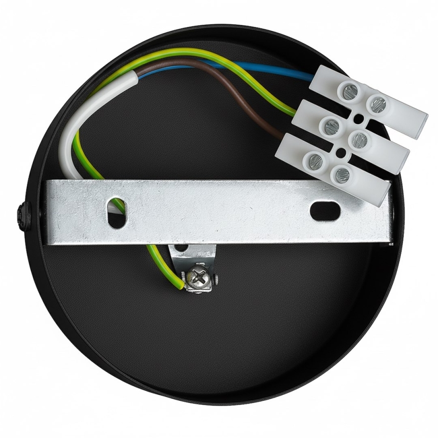 Zidna lampa PAFOS 1xE27/15W/230V crna