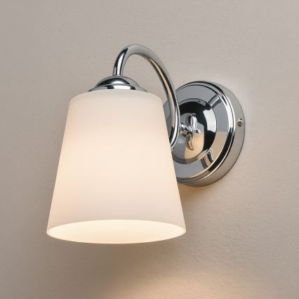 Zidna lampa PAFOS 1xE27/15W/230V sjajni krom