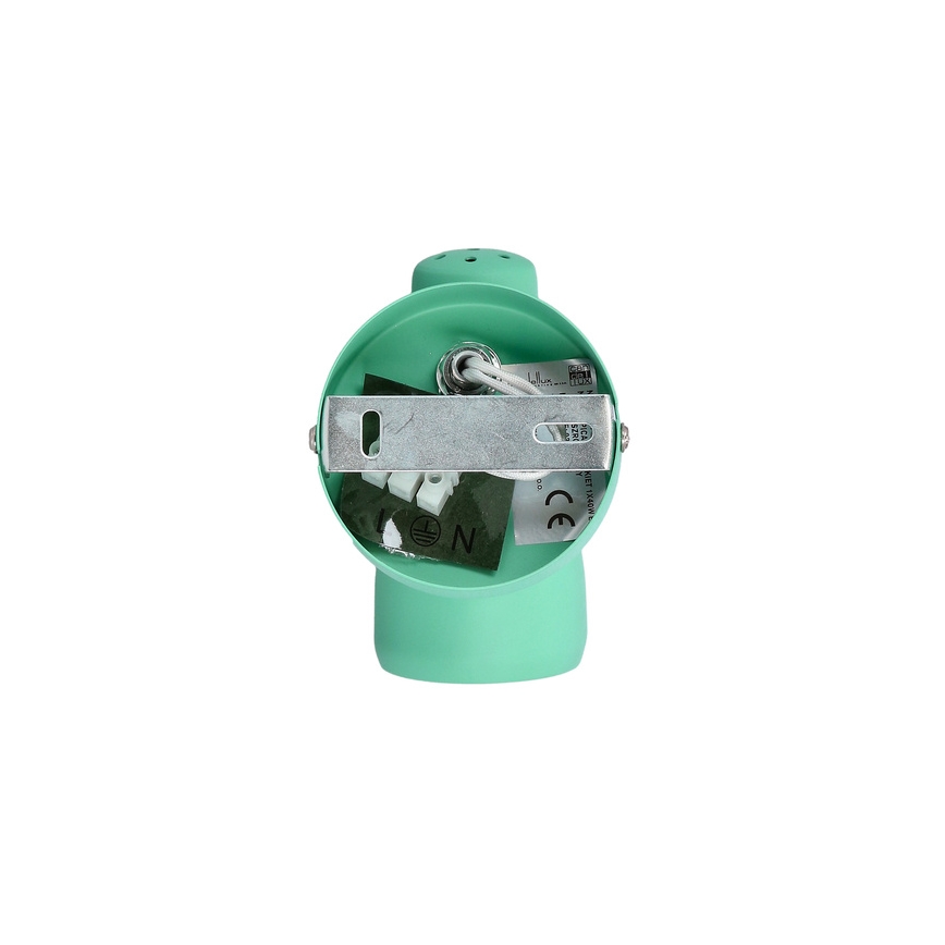 Zidna lampa PICARDO 1xE14/40W/230V tirkizna