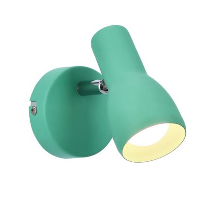 Zidna lampa PICARDO 1xE14/40W/230V tirkizna