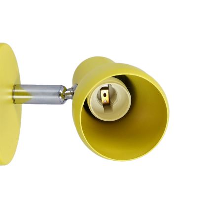 Zidna lampa PICARDO 1xE14/40W/230V žuta