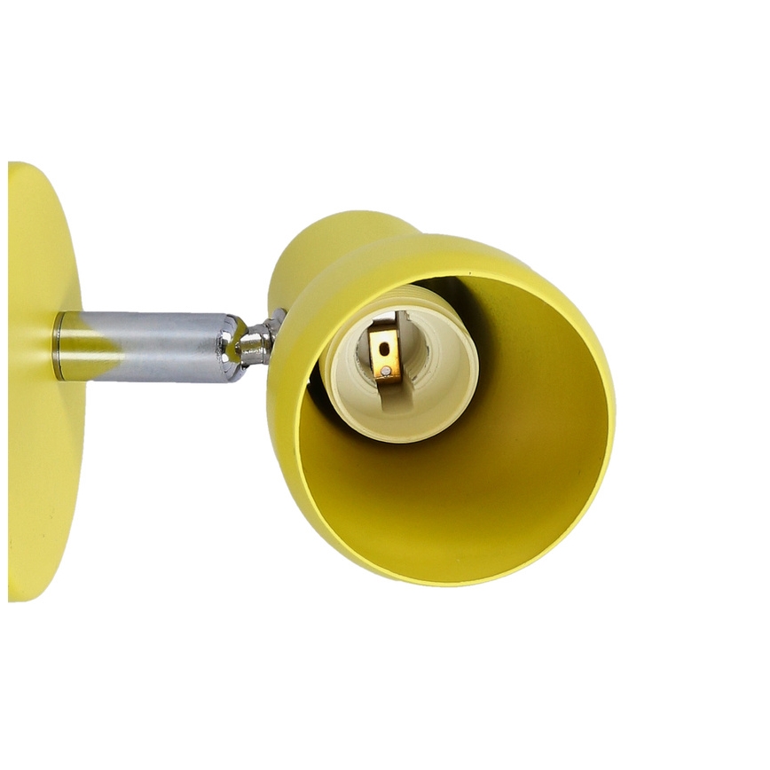 Zidna lampa PICARDO 1xE14/40W/230V žuta