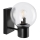 Zidna lampa SFERIO 1xE14/5W/230V crna/prozirna