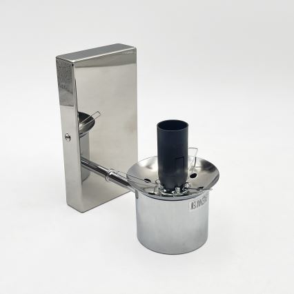 Zidna lampa SFERIO 1xE14/5W/230V sjajni krom/proziran