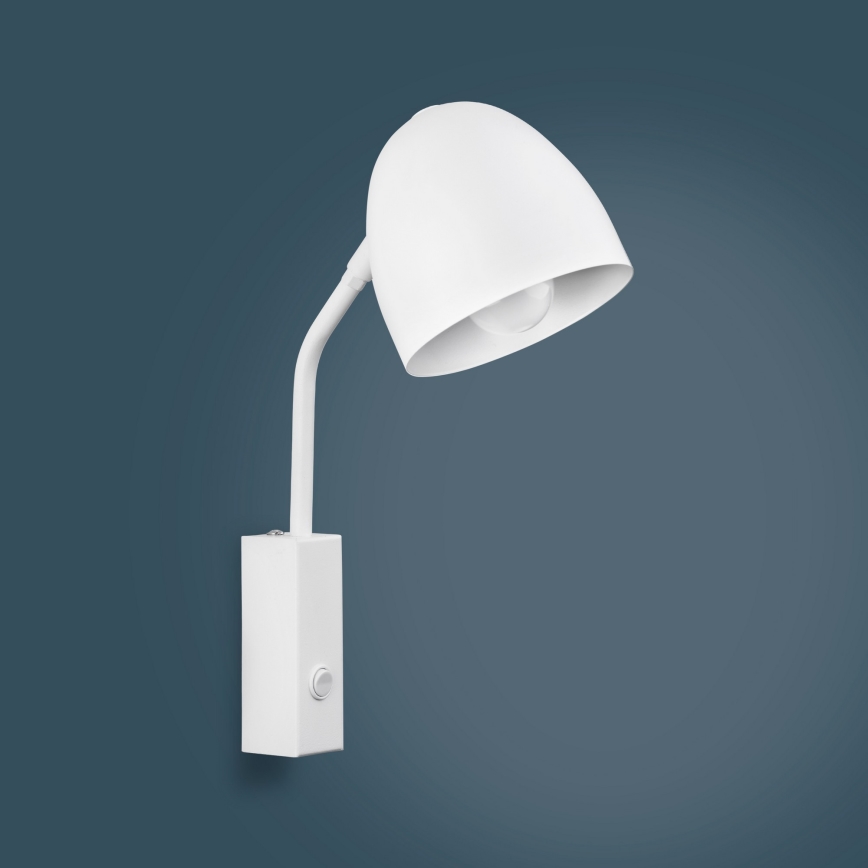 Zidna lampa SOHO 1xE27/15W/230V bijela