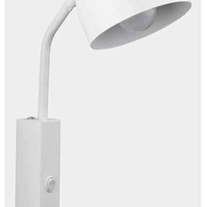 Zidna lampa SOHO 1xE27/15W/230V bijela