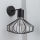 Zidna lampa SOLANO 1xE27/15W/230V crna/sjajni krom