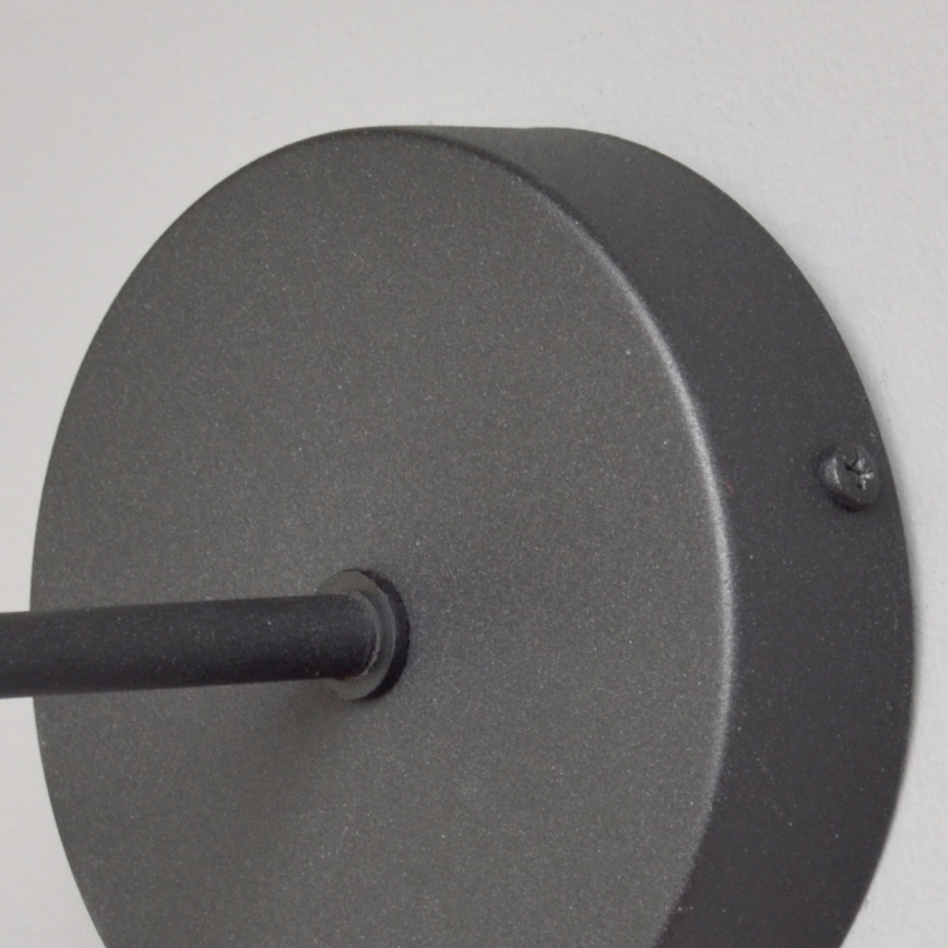 Zidna lampa SORAPIS 1xE27/15W/230V crna