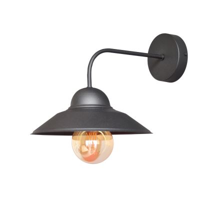 Zidna lampa SORAPIS 1xE27/15W/230V crna