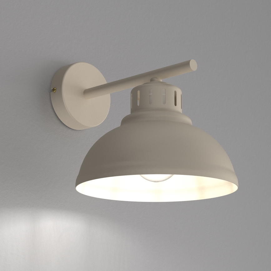Zidna lampa SVEN 1xE27/15W/230V bež