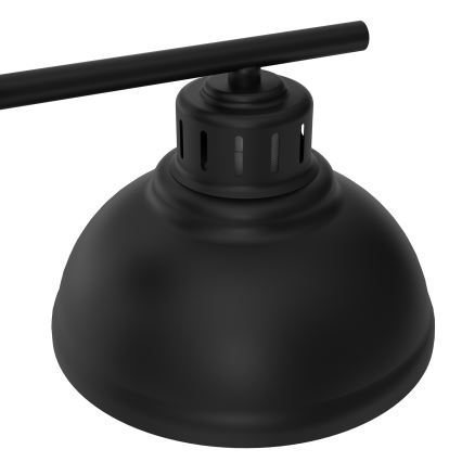 Zidna lampa SVEN 1xE27/15W/230V crna/zlatna