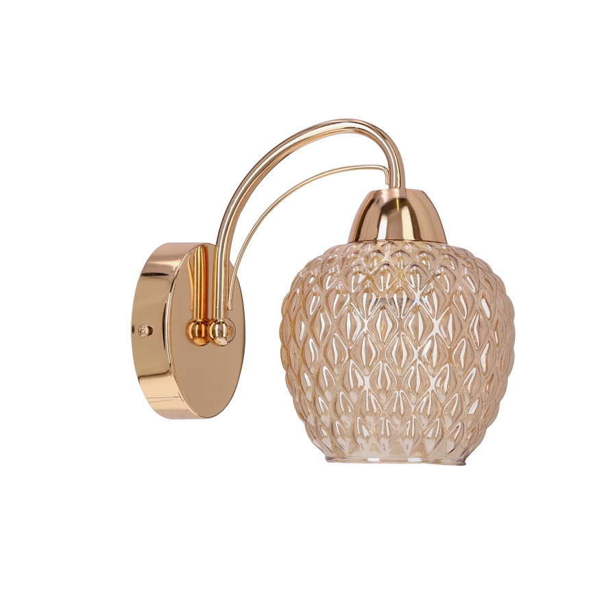 Zidna lampa TOBIAS 1xE27/40W/230V rose gold