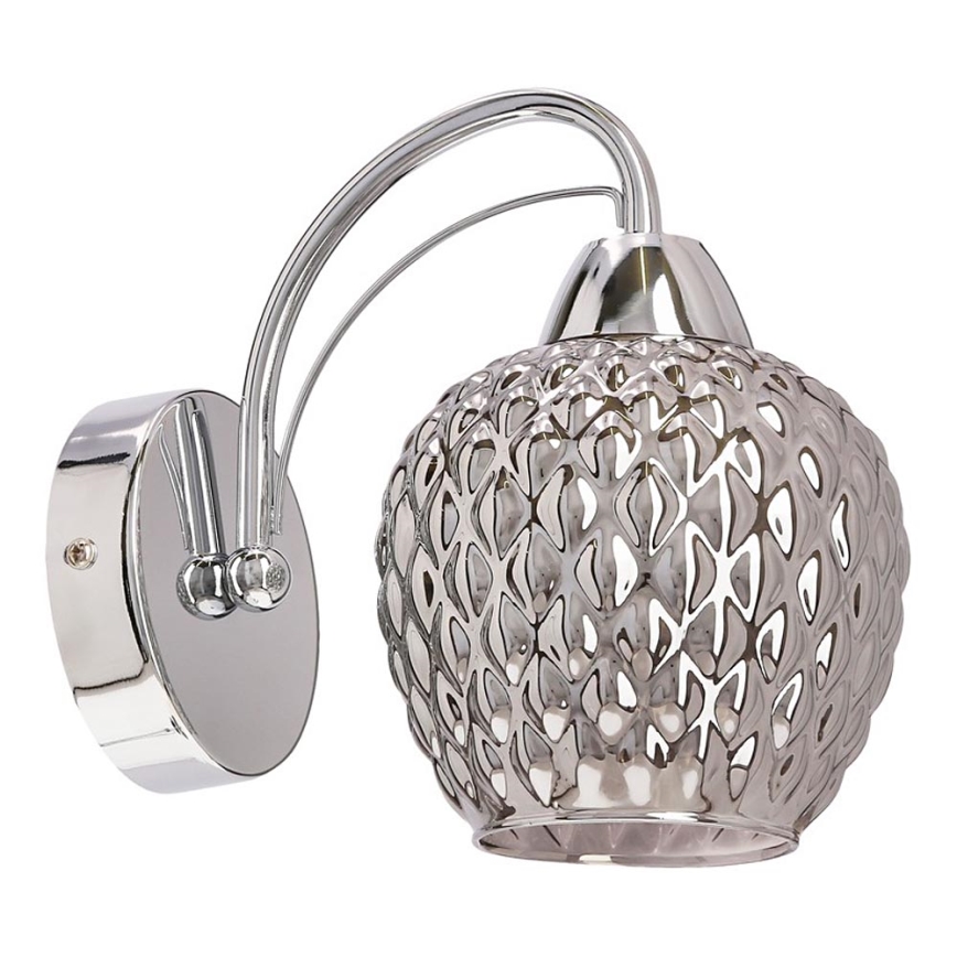 Zidna lampa TOBIAS 1xE27/40W/230V sjajni krom